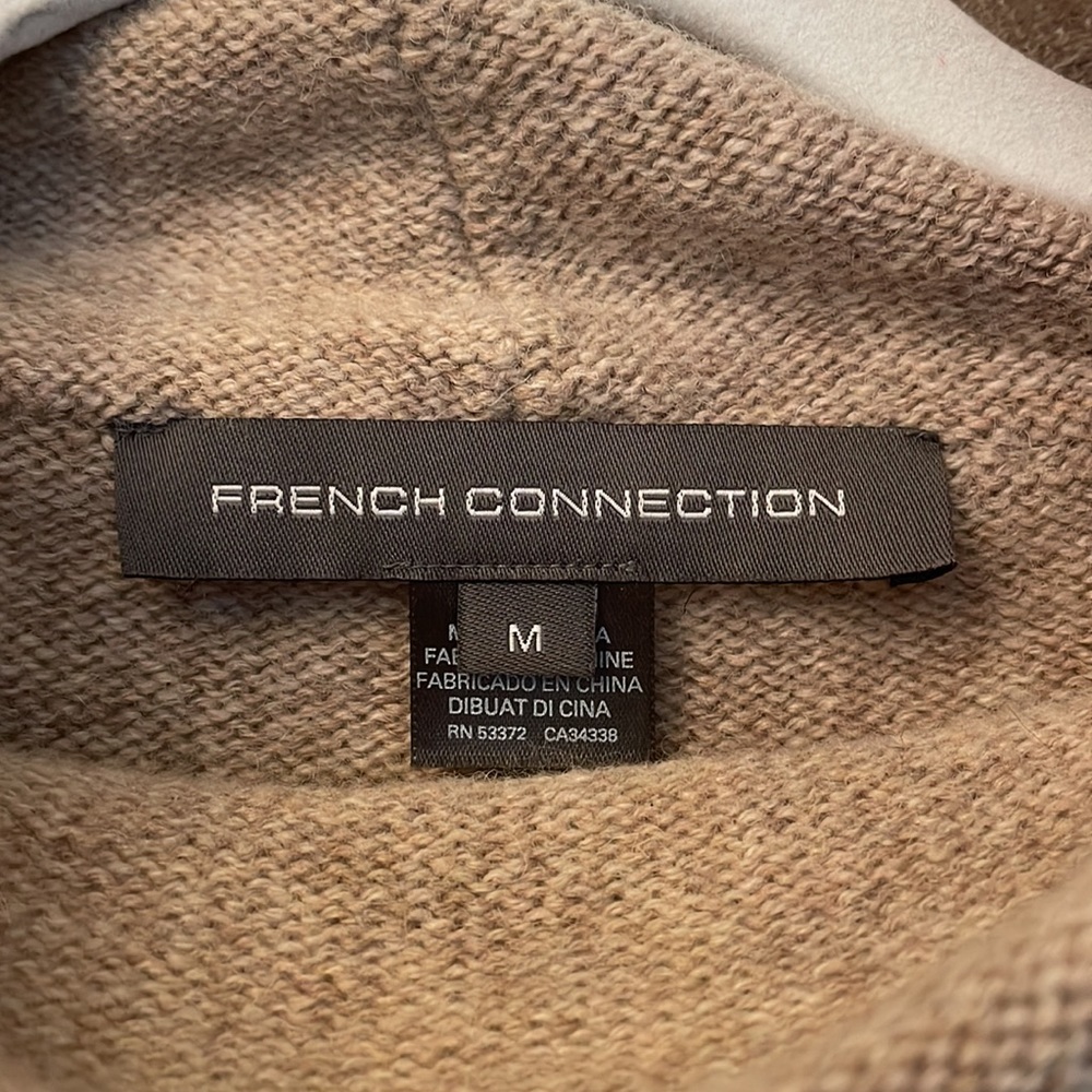 French Connection Patchwork Mock Neck Sweater In … - image 8